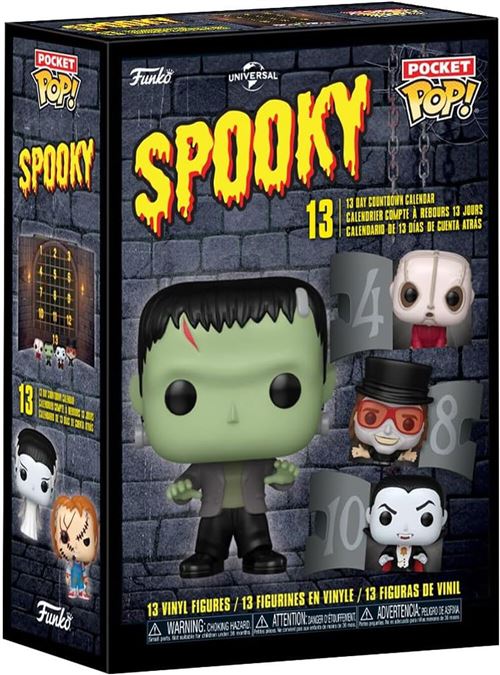 GENERIQUE - Calendrier de l'Avent Halloween - 13 Day Killer Kountdown - Figurine Pocket Pop - Horreur - Image 3
