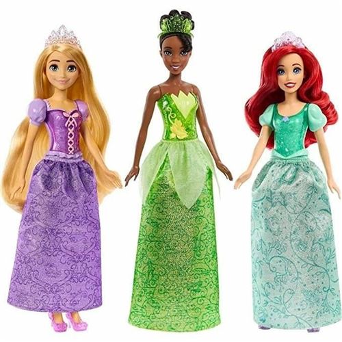Poupées 28 cm Jasmine et Raiponce + dressing - Disney Princesses