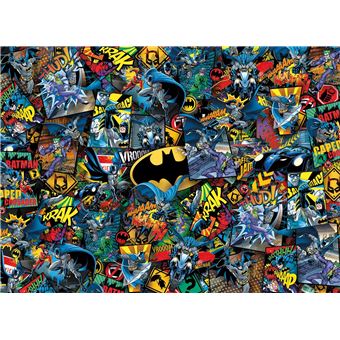 Puzzle adulte impossible batman - 1000 pieces - avengers batman joker robin  batmobile - collection super heroes avengers - Puzzle - Achat & prix