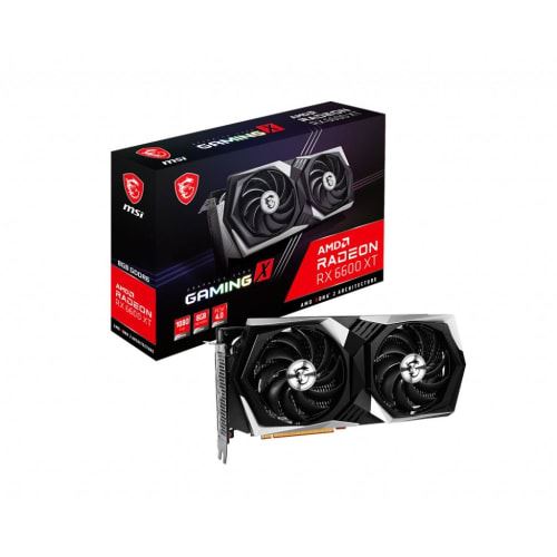 Carte Graphique MSI Radeon RX 6600 XT Gaming X V502-003R 8Go GDDR6 2428MHz PCI Express x16 Noir