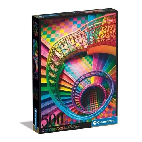 Colorboom collection - Puzzle 500 pièces - Stairs