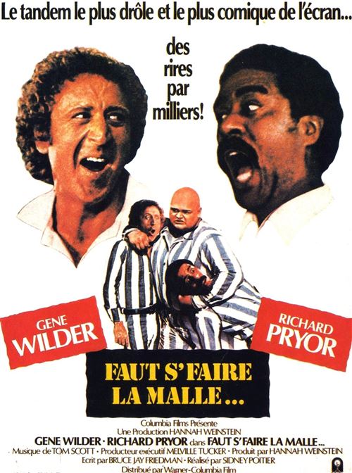 Faut se faire la malle... - 1980 - Gene Wilder - 40x60cm - Affiche Originale Exploitation