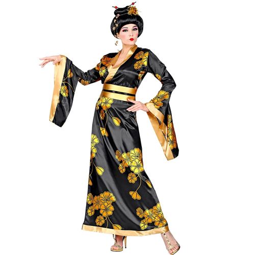  D&eacute;guisement Geisha Noir Femme - S - Noir - 01531