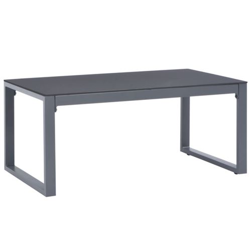 Vidaxl table basse 90x50x40 cm aluminium 47254