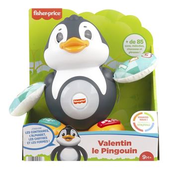 Jeu d'éveil Fisher Price Valentin le Pingouin LINKIMALS