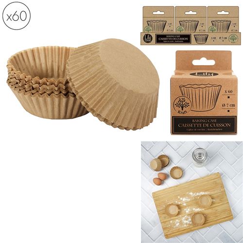 Meilo - Caissettes de Pâtisserie, Caissettes Papier Muffins Moule