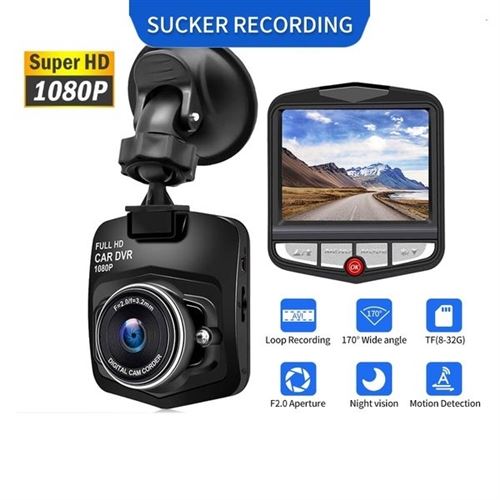 15€04 sur Caméra cachée voiture 1080P HD DVR Dash Cam Recorder avec mode de  stationnement WiFi G-capteur - Vidéo embarquée - Achat & prix