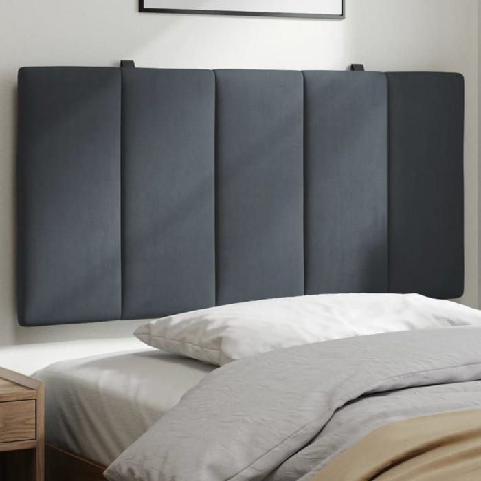 vidaXL Hoofdbordkussen 200 cm fluweel zwart, hoofdbord kussen, kussen vidaXL Hoofdbordkussen 200 cm fluweel zwart, hoofdbord kussen, kussen