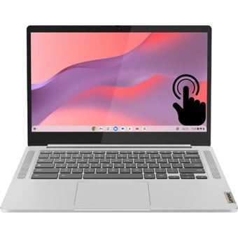 PC Portable Chromebook  IdeaPad Slim 3 14M868 | Chrome OS - 14'' FHD Tactile - MT8186 - RAM 8Go - Stockage 128Go - AZERTY - 1