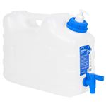 vidaXL Watertank met kraan en zeepdispenser 10 L kunststof155043