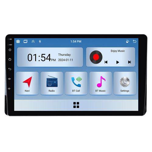 Autoradio RoverOne® Bluetooth CarPlay 2 Din 6Go RAM 128Go ROM pour Toyota Highlander Kluger 2022