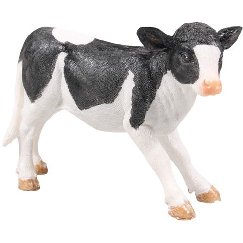 Farmwood Animals - Vache en résine 17.5 x 6 x 12.5 cm