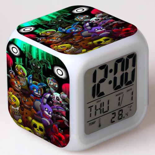 Réveil enfant LED Multifonctionnel Coloré - Five Nights at Freddy's #23