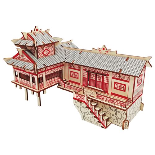 Puzzle 3D 67 pièces - Xiangxi Diaojiaolou