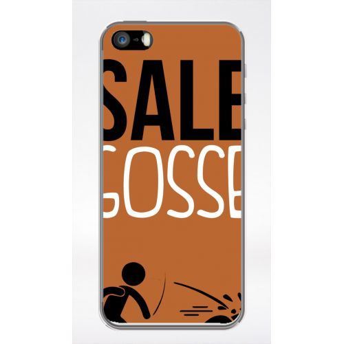 Coque transparente iphone 5 sale gosse 8
