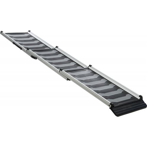 Rampe télescopique 3 marches, en aluminium/TPR pour chiens poids max 90 kg - Trixie - TR-39479