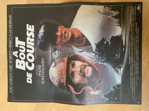 Runnaway Train / A bout de Course - 1986 - Jon Voight - AFFICHE État correct - N/A reconditionné disponible sur Fnac