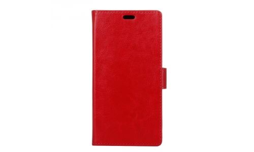Etui type portefeuille rouge Xperia XA2 rabat latéral stand
