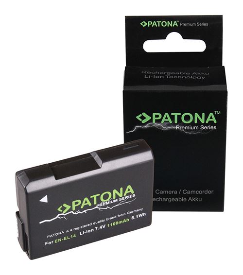 Batterie pour Nikon EN-EL14 Coolpix P7800 P7700 P7000 D5300