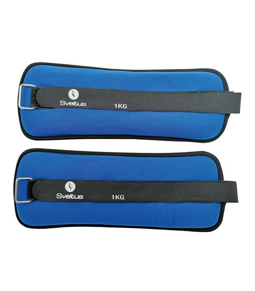 Sveltus Bleu Bandes Lestées Néoprène 1Kg - Image 3