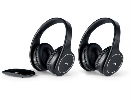 Meliconi Noir Hp Easy Digital Bundle - Ecouteurs - Circum-Aural - Sans Fil - (Pack De 2) - Image 3