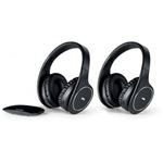 THOMSON WHP3203DPL Casques sans fil UHF 2 canaux Noir - Casque PC