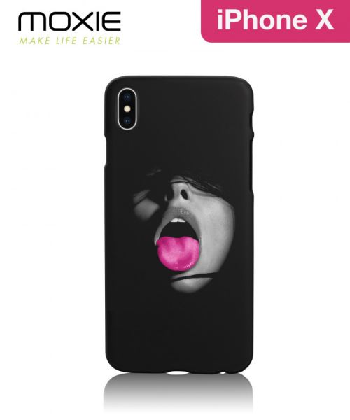 Coque iPhone X JAG HER rose