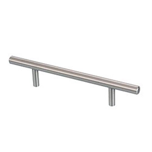 Poignée barre L.448 x Ø12 x 384 mm DESIGN MAT Inox brossé - DM003.IN.12.384.5