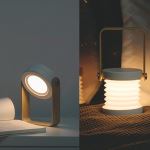 Dww-lampe De Chevet Tactile Veilleuse Led Lampe Nuit Sans Fil Avec