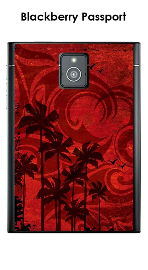 Coque Blackberry Passport design palmier