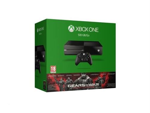 Console Microsoft Xbox One 500 Go + Gears Of War Ultimate Edition