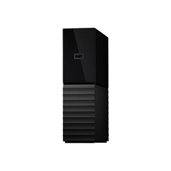 WD My Book WDBBGB0160HBK - Disque dur - chiffré - 16 To - externe (de bureau) - USB 3.0 - AES 256 bits - noir