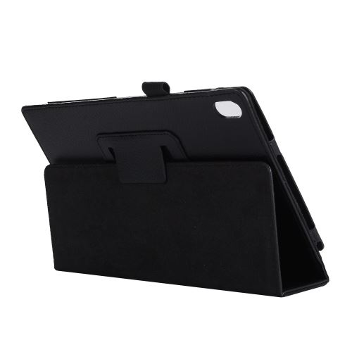 Étui en PU antichoc durable pour Lenovo Tab4 8 Plus TB-8704F/N - Noir