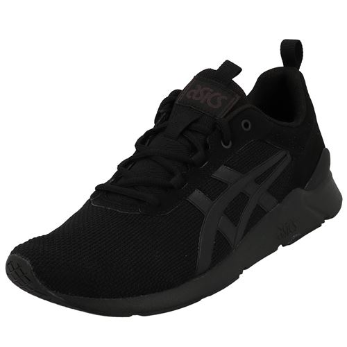 Chaussures running mode Asics Lyte gel runner black Noir taille : 44.5 réf : 19566