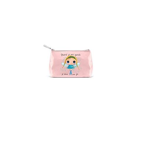 Trousse de toilette « Quand je serai grande je serai une fée »