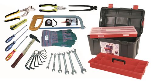 Outifrance – Caisse à outils + 29 pièces