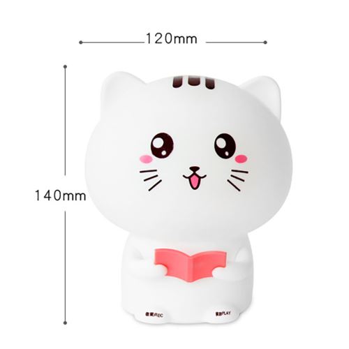 Mignon Lumieres Chat Silicone Organique Veilleuse Usb Rechargeable Lampe De Chevet Bebe Djzs5 Achat Prix Fnac