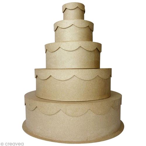 Boite Gigogne Gateau De Ceremonie X 5 Achat Prix Fnac