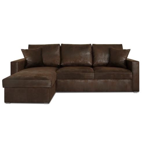 Jules Canape D Angle Reversible Convertible 4 Places Tissu