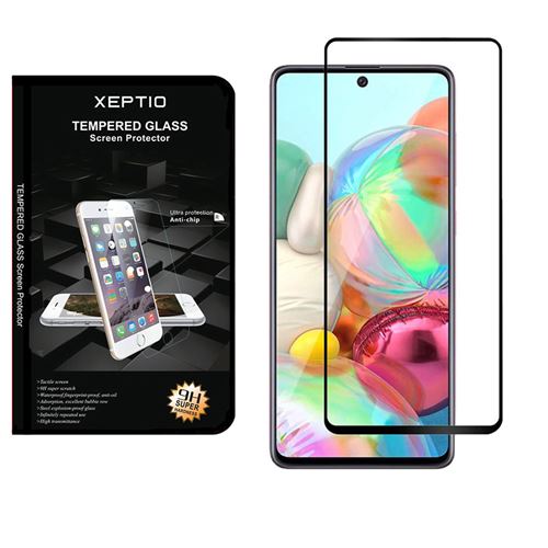 Vitre en verre trempé Full cover noir pour Xiaomi Redmi Note 10 PRO 4G - XEPTIO