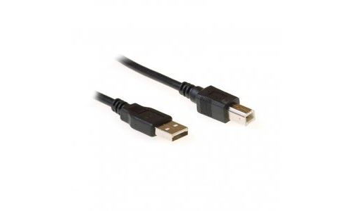 Ewent Ec2403 3m Usb A Usb B Mâle Mâle Noir Câble Usb - Câbles Usb (3 M, Usb A, Usb B, 2.0, Mâle/mâle, Noir)