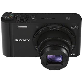 SONY Cyber-shot DSC-WX350 ／WiFi・NFC A Câmera Compacta mais Pequena | Branca & Rosa | DSC-WX350 | Sony