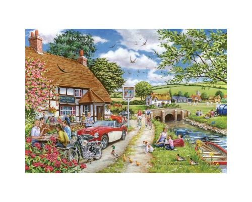 Puzzle 1000 Pièces : Sunday Lunch, The House of Puzzles