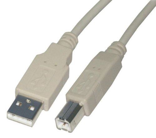 Cordon USB A Male / USB B Male - 5 M - câble compatible imprimantes USB, de Vshop