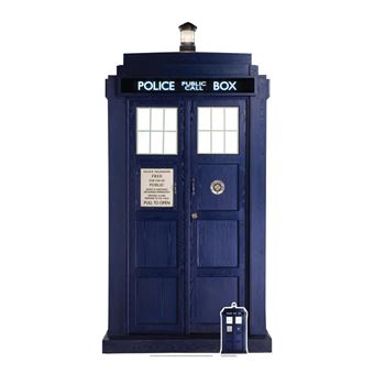 Figurine en carton série DOCTOR WHO Le Tardis Cabine téléphonique pour