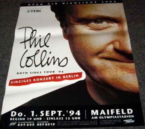 Phil Collins - 60x84 cm - AFFICHE / POSTER