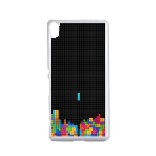 Coque Tetris Black Compatible Sony Xperia Performance Transparent