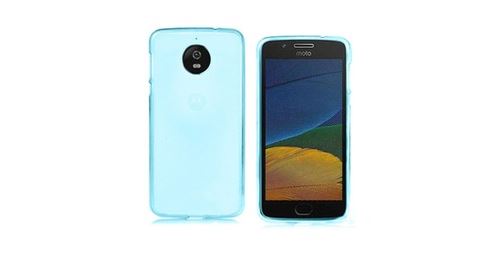 Coque gel pour motorola moto e4 plus + film - transparent