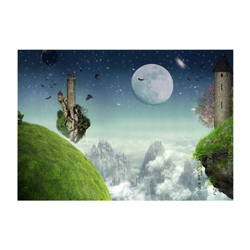 Artgeist - Papier peint - Flight over the mountains 300x210 cm