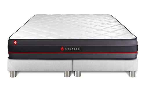 Ensemble matelas et sommier Somness Ensemble double sommier + matelas REGEN mmoire de forme 180x200